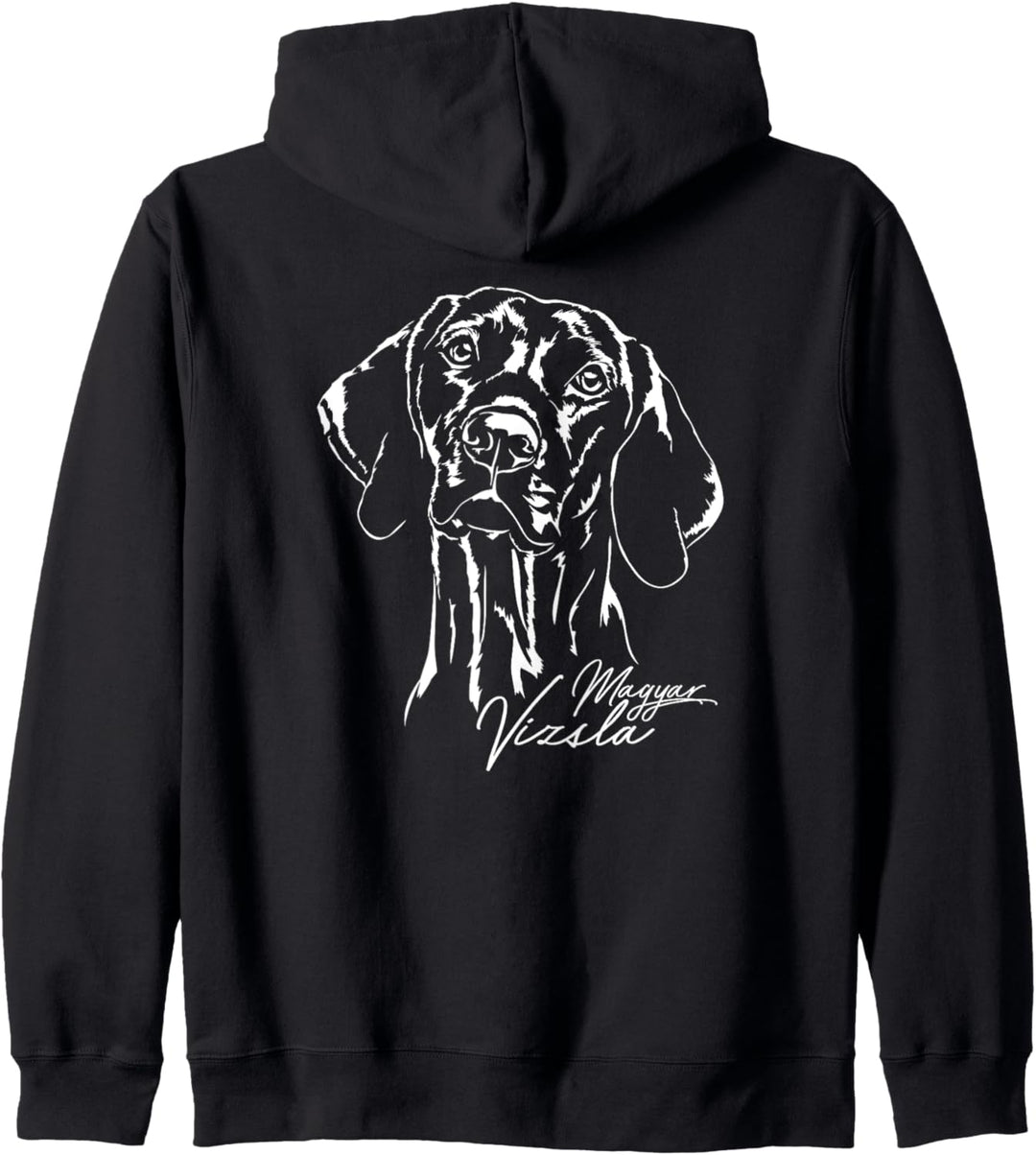 Magyar Vizsla Hund Hunde Jäger Jagd Jagdhunde Hundeportrait Kapuzenjacke