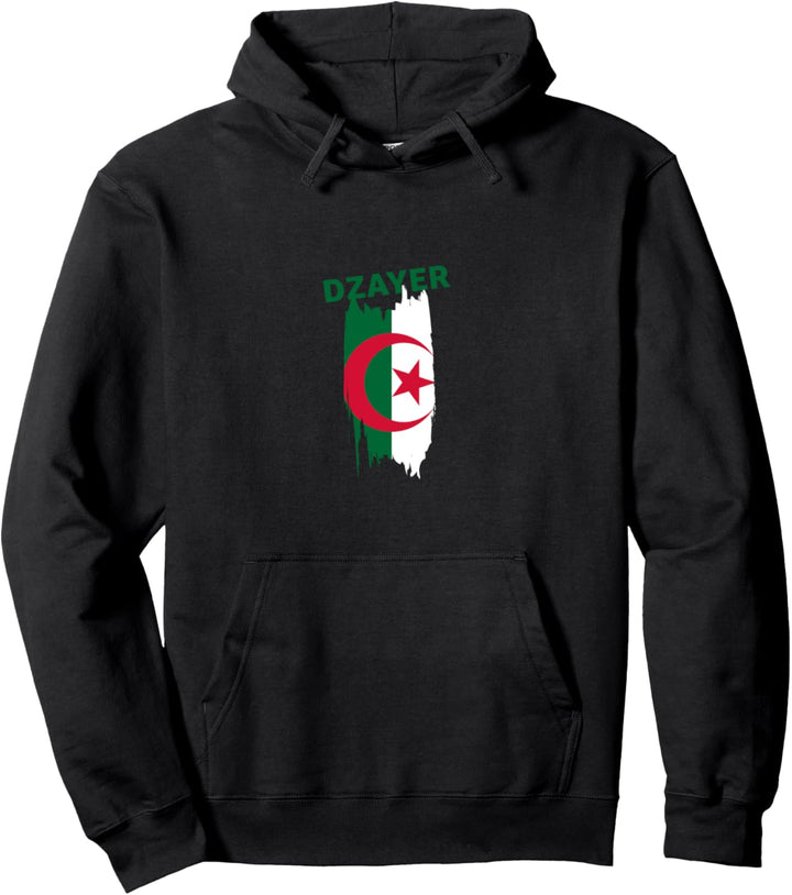 Flagge Algerien Pullover Hoodie