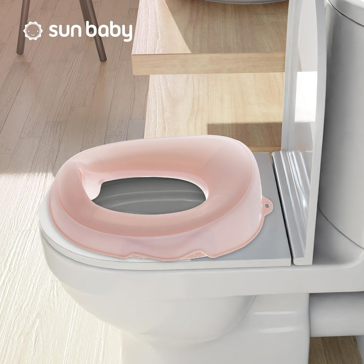 sun baby Kinder Toilettensitz, Toilettenaufsatz für kinder 2 bis 6 Jahren - rutschfest, profilierte