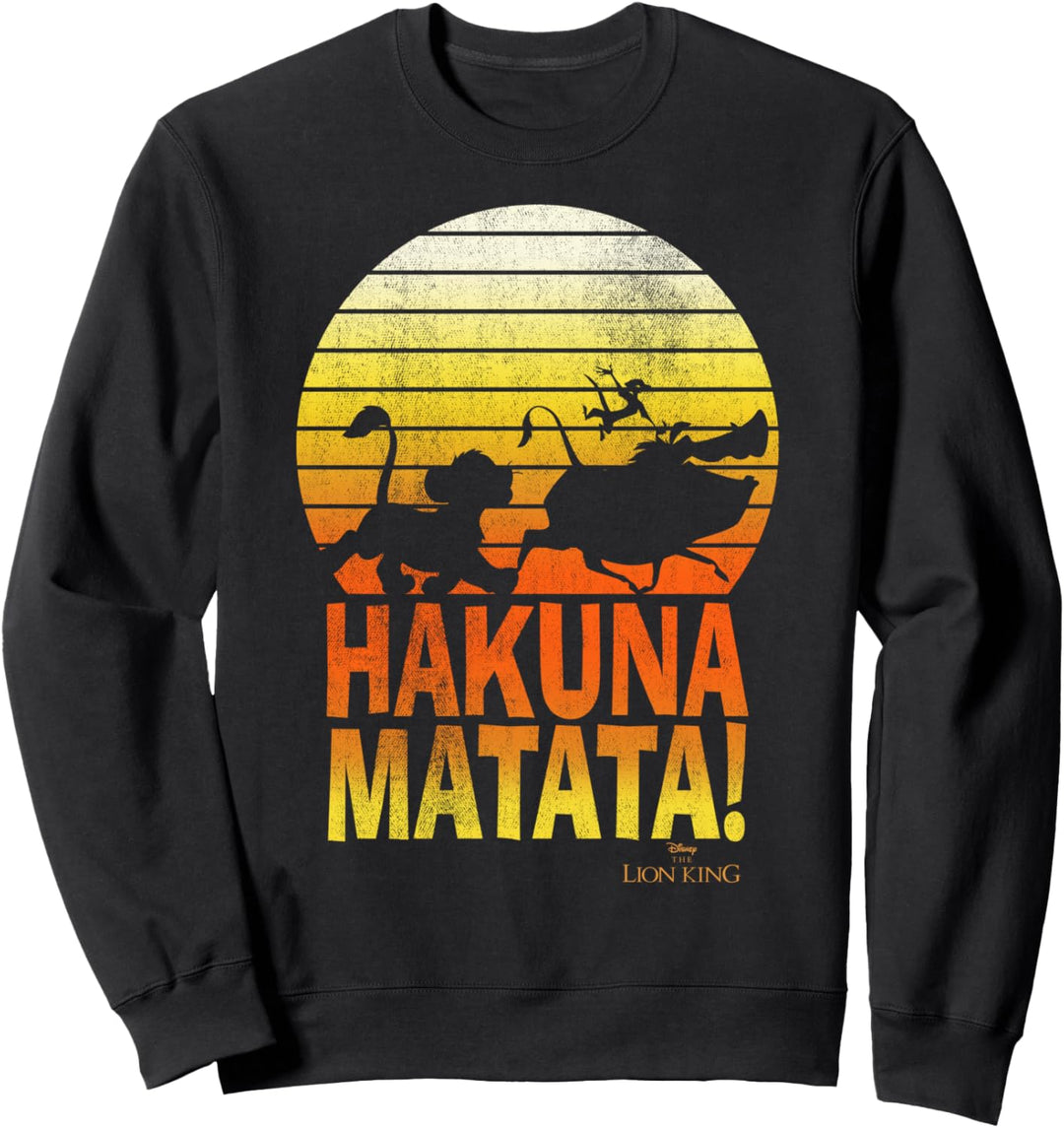Disney Lion King Hakuna Matata Profile Sweatshirt