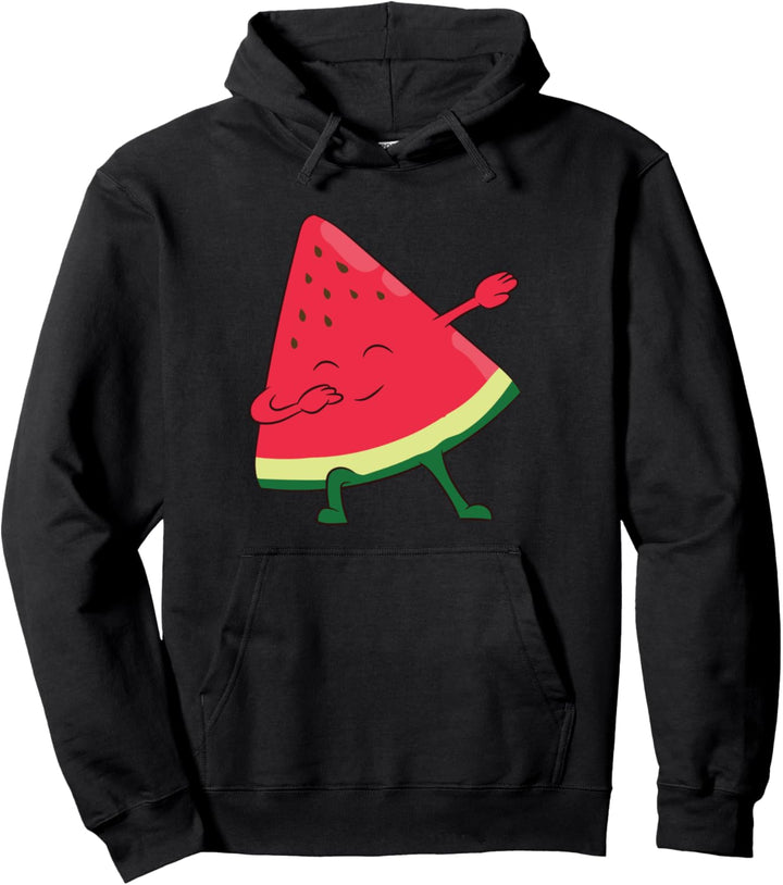 Cooles Wassermelonen Sommer Melone Dabbing Wassermelone Pullover Hoodie