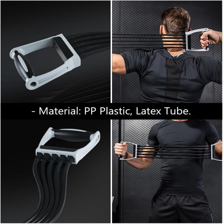 Abaodam Spring Exerciser Chest Expander Fitness Equipment Elastic Chest Developer