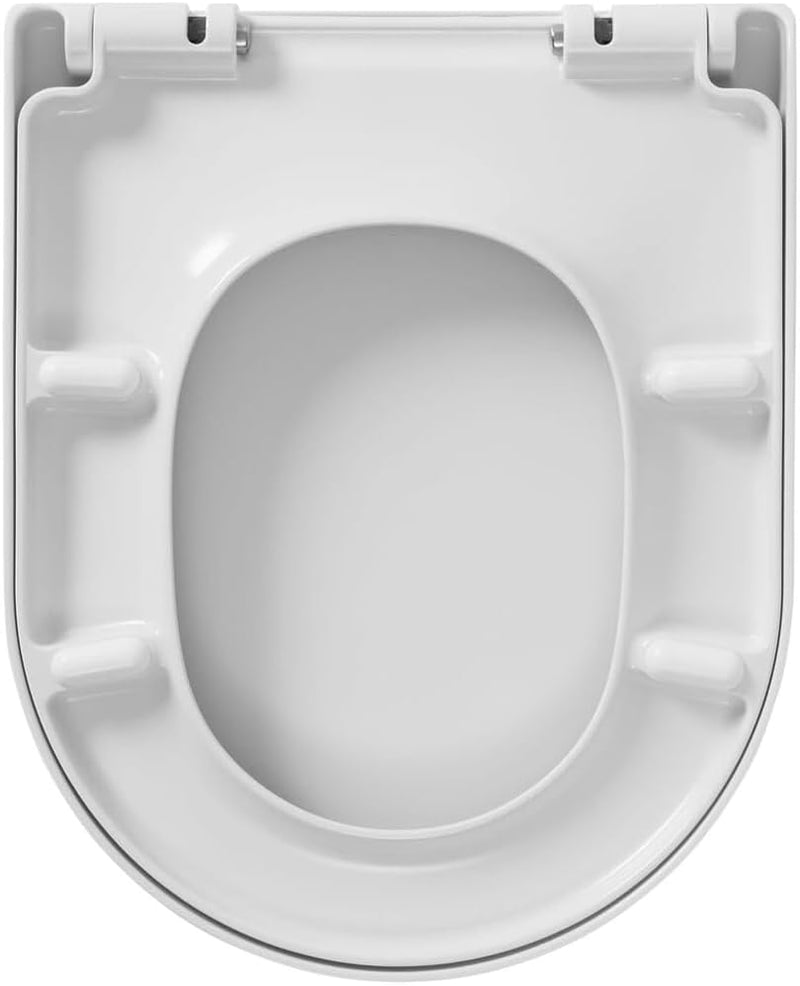 Tiger Toilettensitz Memphis in markantem Design mit Absenkautomatik und Easy-Clean-Funktion, Duropla