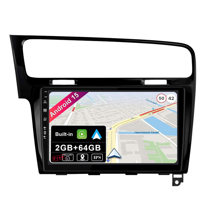 JOYX Android 15 Autoradio Passt für Golf 7 (2013-2018) - Eingebaut DSP/Carplay/Android Auto - [2G+64
