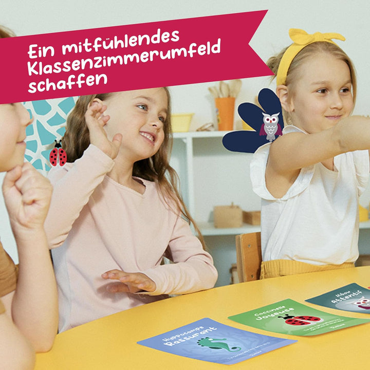 Totem Junior Kartenspiel für Kinder – Therapiespiel ab 5 Jahren für Selbstbewusstsein & Empathie, Fa