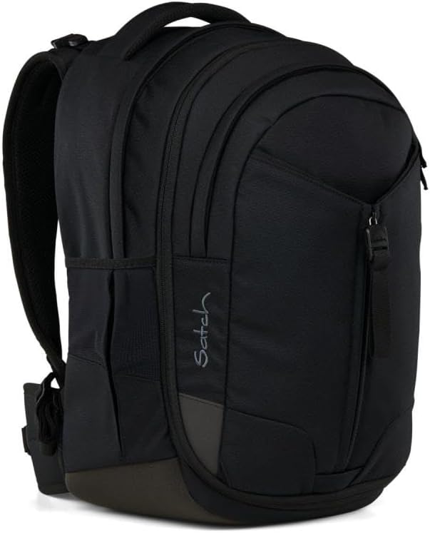 Satch Match Schulrucksack Set 2tlg. inkl. Schlamperbox Blackjack, Blackjack