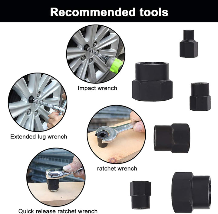 10 Stück HochBolzenextrakt für Nüsse im Aluminiumgehäuse 9-19 MM Einheitsgrösse Set 2, Einheitsgröss