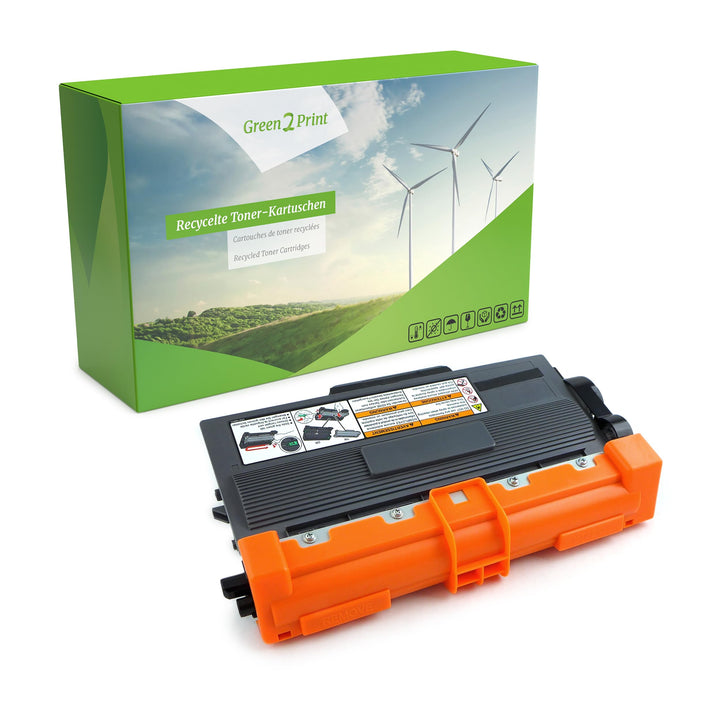 Green2Print Toner schwarz 8000 Seiten ersetzt Brother TN-3380 passend für Brother DCP8110DN, DCP8250