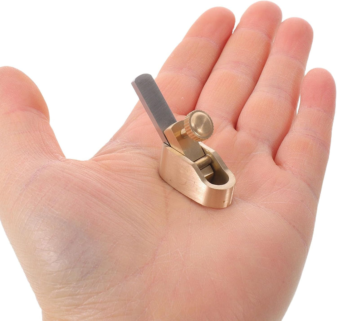 Supvox Kleiner Holzbearbeitungs Handhobel für Geigen mit Metallgriffbrett Stabile Präzise Leistung G