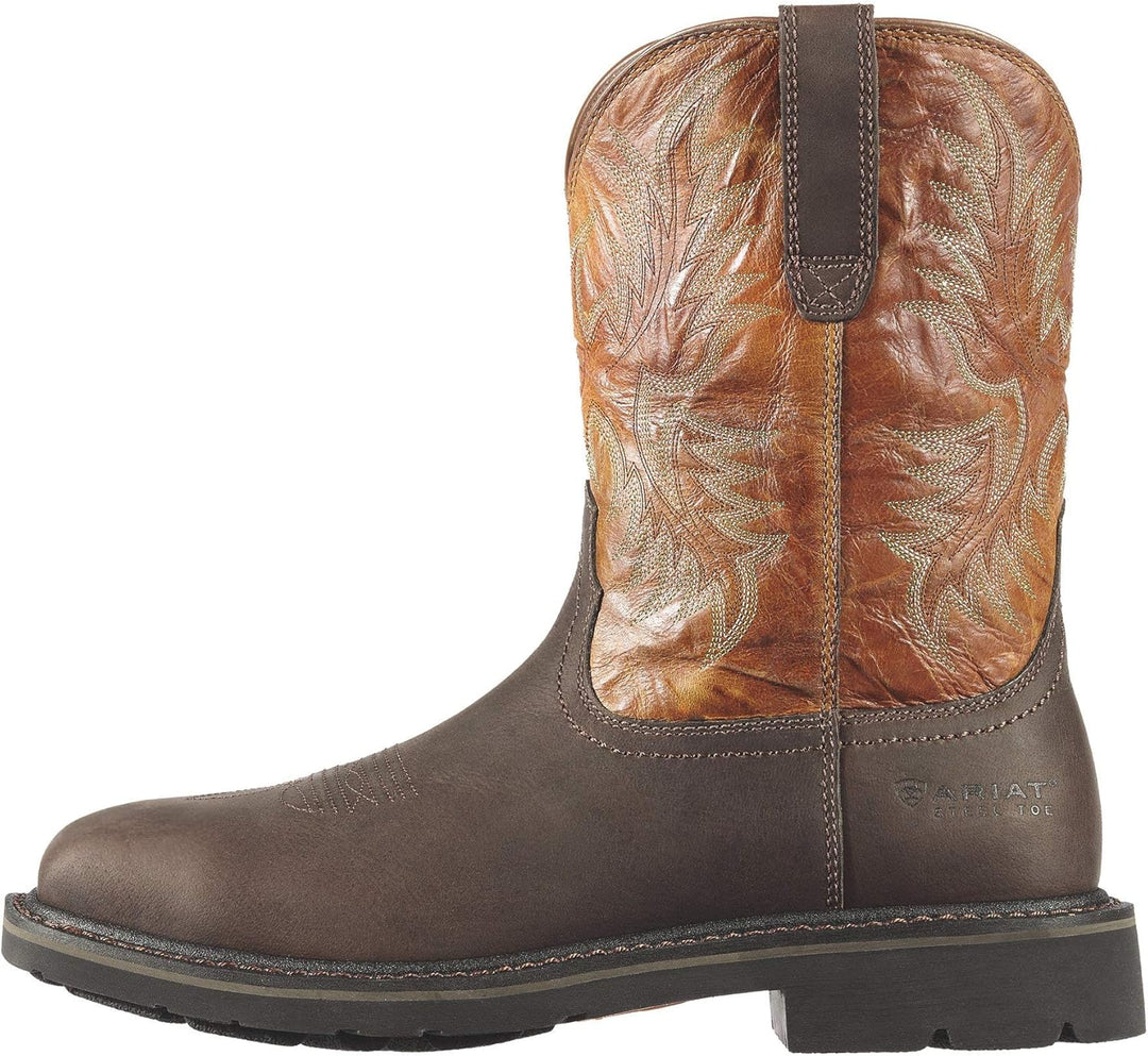 ARIAT Herren Sierra Arbeitsstiefel, Breite Quadratische Zehenpartie, StahlkappeArbeitsstiefel 42.5 E