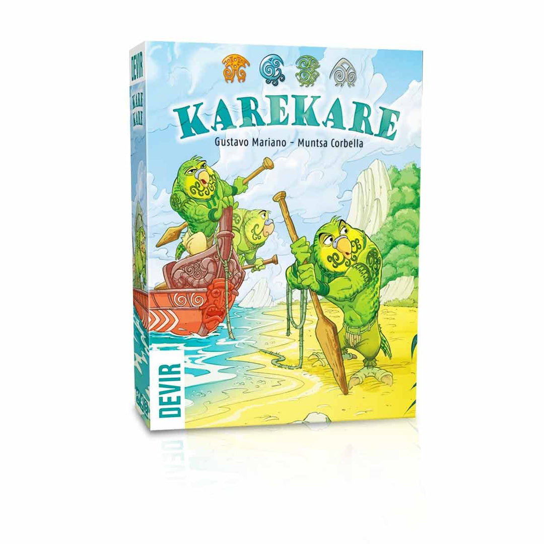DEVIR Themse & Kosmos BGKARE | KareKare | Fliesenplatzierspiel | 2–4 Spieler | ab 10 Jahren