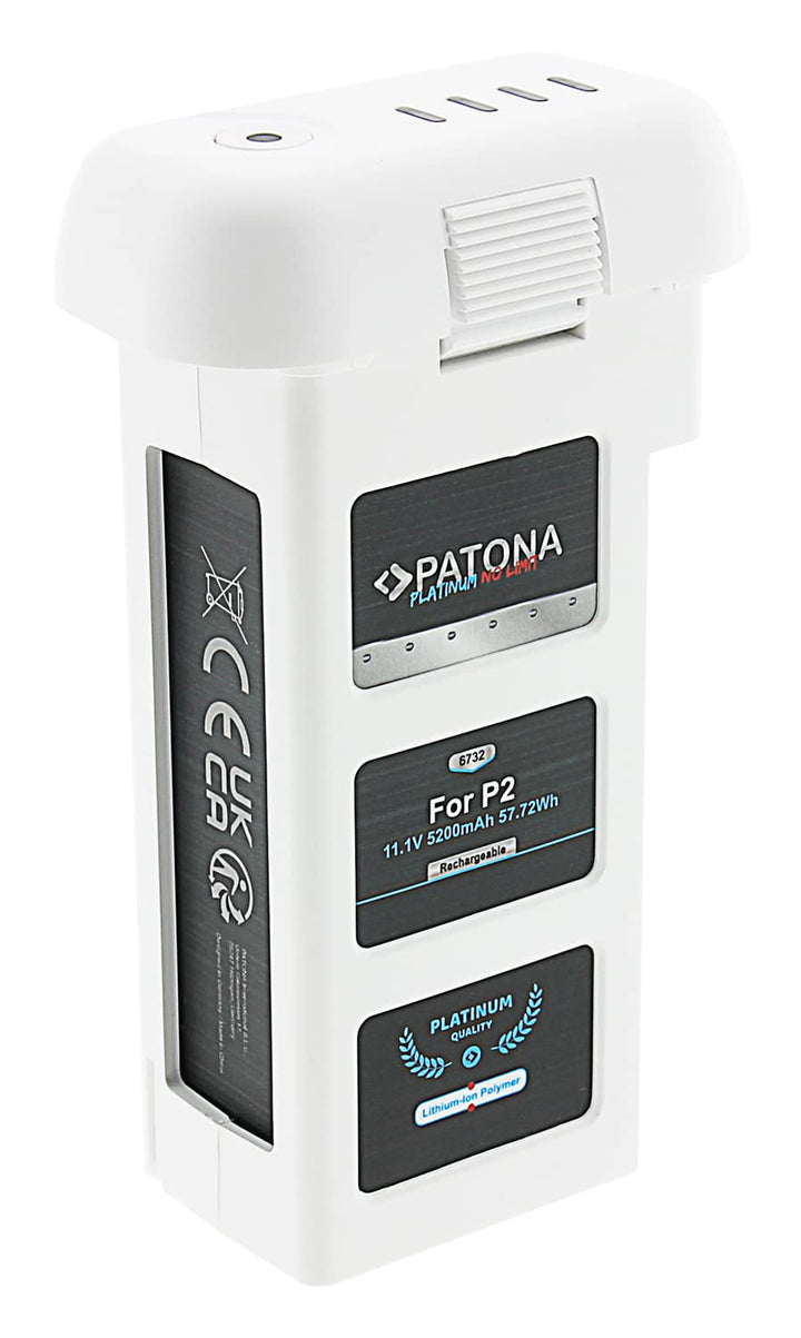 PATONA Phantom 2 (Platinum 6732) Ersatz für Akku DJI Phantom 2 Phantom 2 Vision (733496), Phantom 2