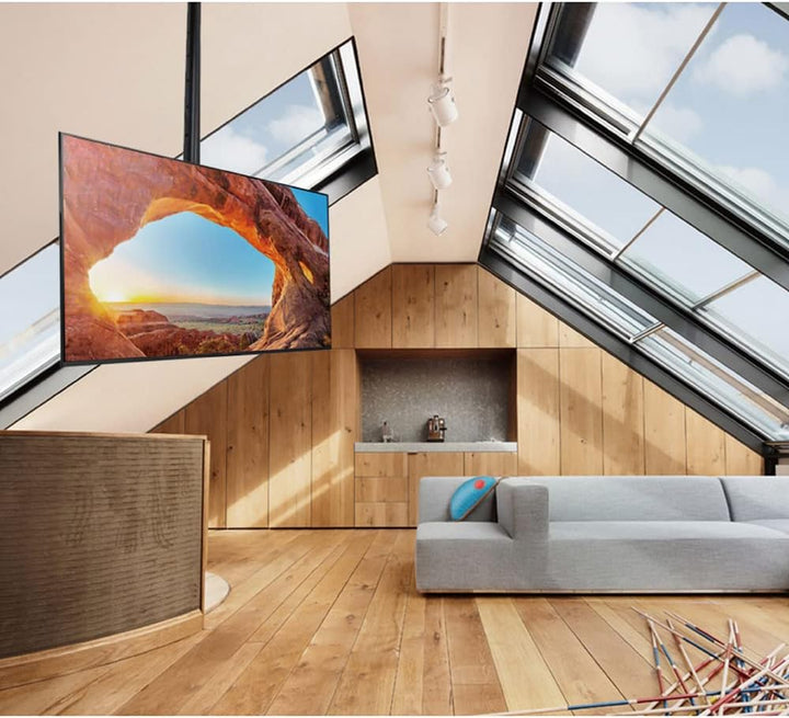 Maclean MC-943 Universal OLED QLED LED LCD Plasma TV Deckenhalterung Schwenkbare Neigbare Höhenverst