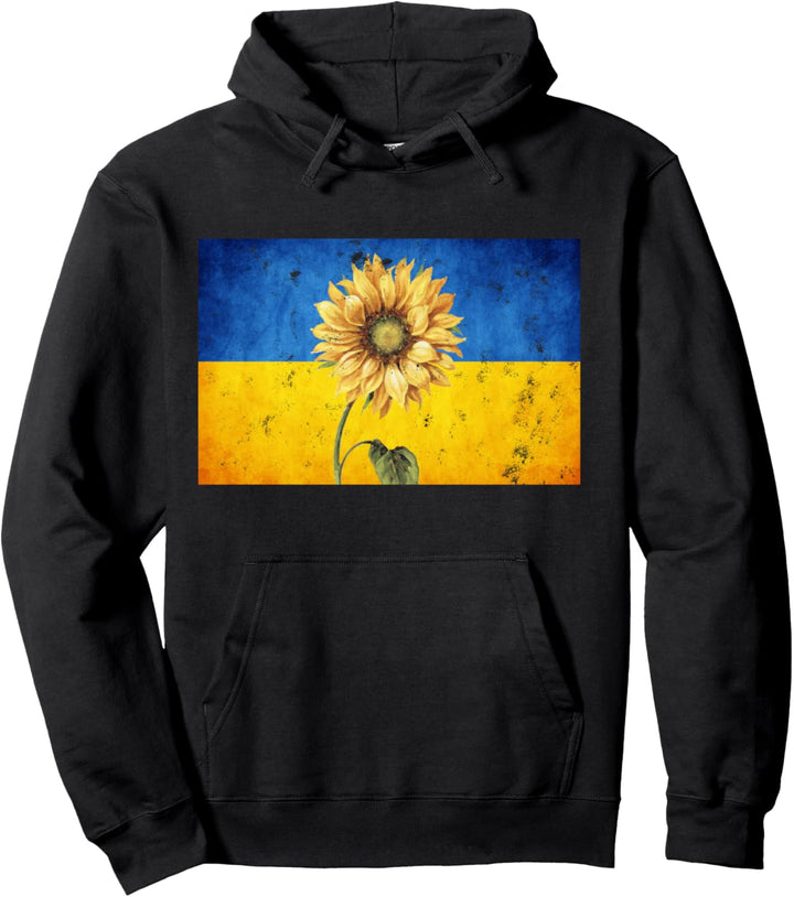 ukraine sunflower Pullover Hoodie