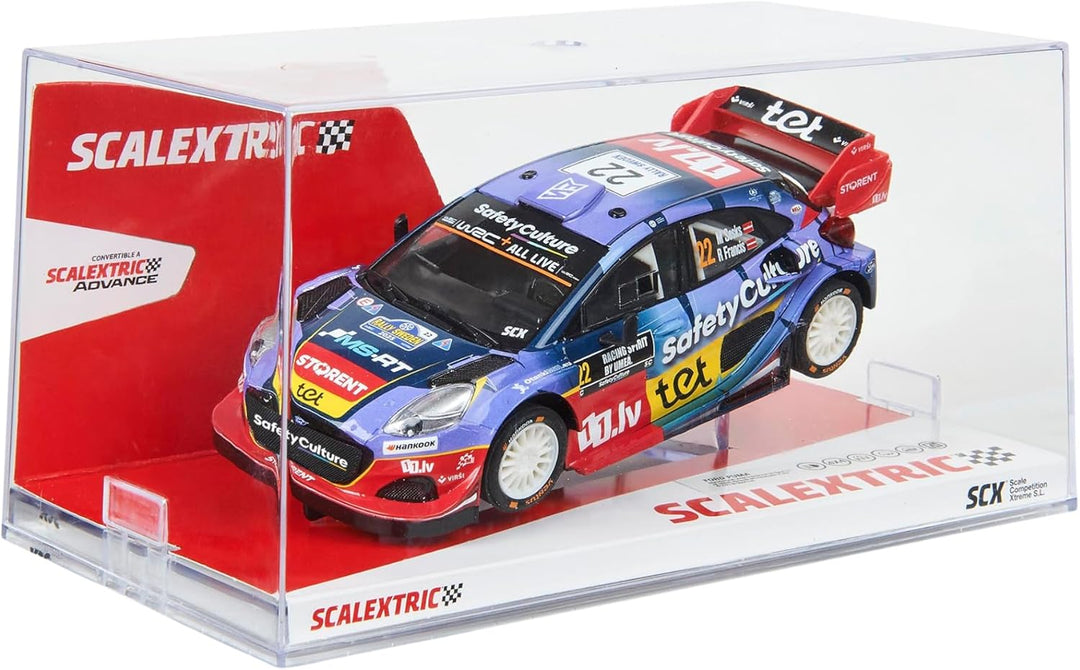 SCALEXTRIC - Klassisches Rennfahrzeug - Slotauto - Massstab 1:32 (Ford Puma WRC - Sesks '25)