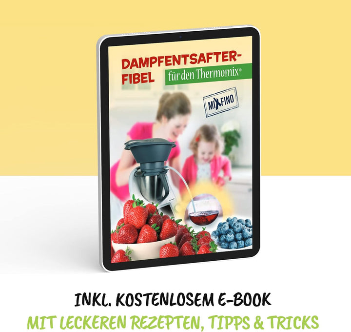 Dampfentsafter für Monsieur Cuisine Connect, Smart & Trend – Zubehör zum Entsaften grosser Mengen Ob