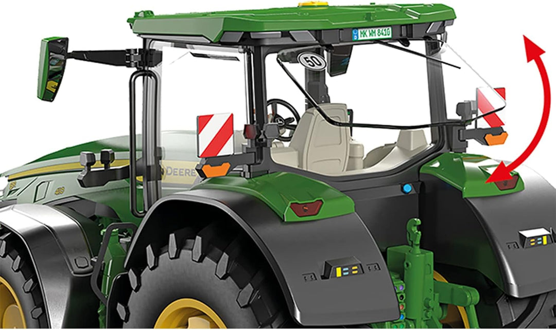 WIKING 077859 John Deere 8R 410 Modelltraktor, 1:32, Metall/Kunststoff, Ab 14 Jahre, Viele Funktione