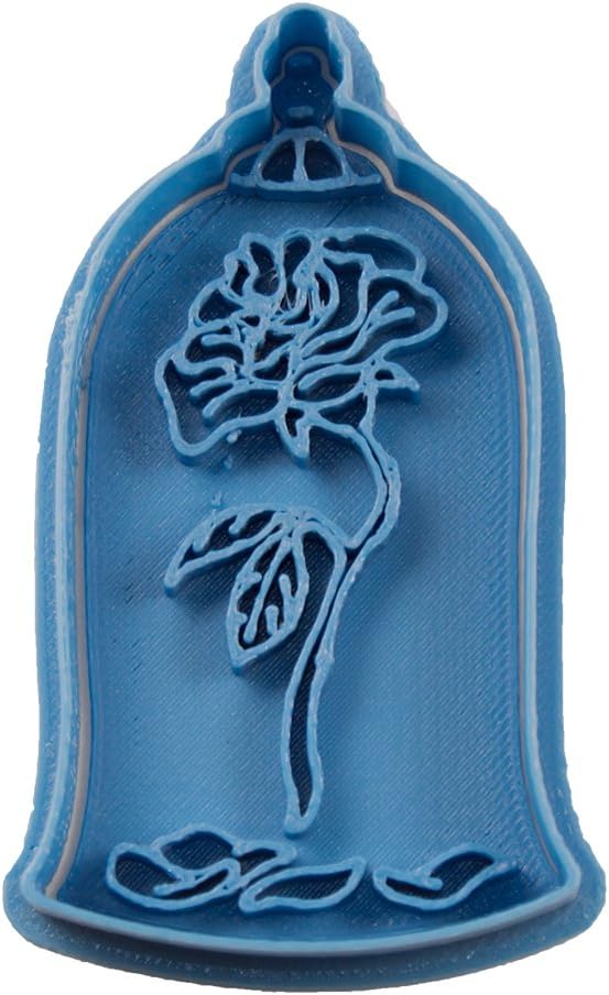 Cuticuter Bella Y Bestia Pack Ausstechform, Blau, 16 x 14 x 1.5 cm, 7 Stück