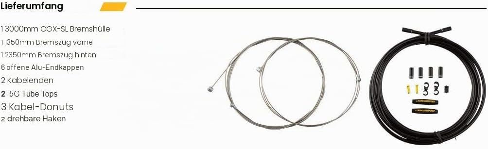 Jagwire Universal-Sport-Set für Kabel/Mantel für Erwachsene, Rosa, Rosa