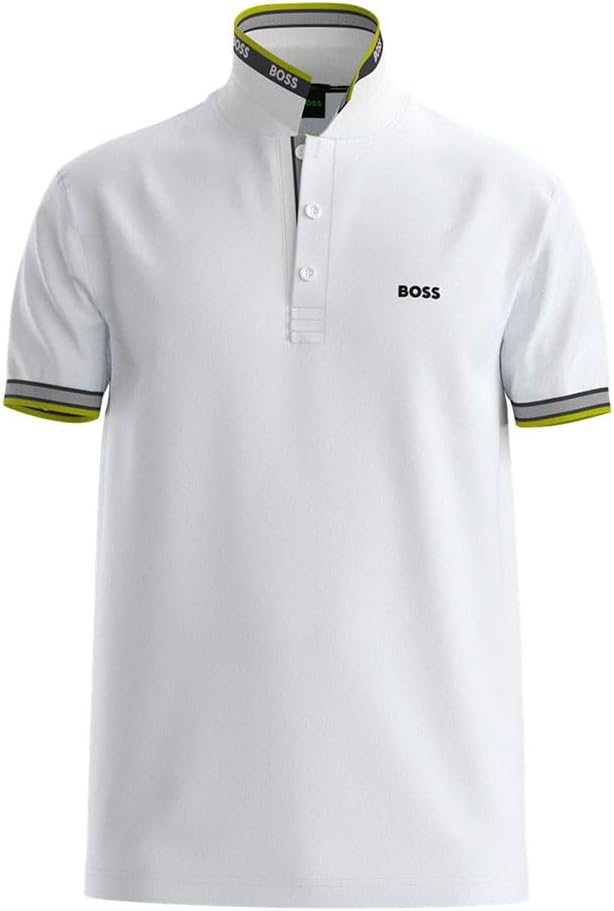 BOSS Herren Paddy Polo XS 112open White, XS 112open White