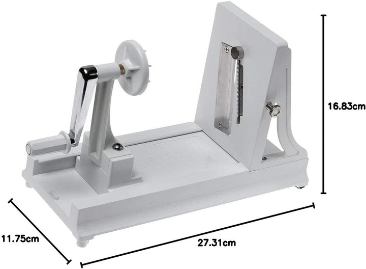 Benriner Turning Slicer, with 4 Japanese Stainless Steel Blades, White Turning Slicer, White, Turnin