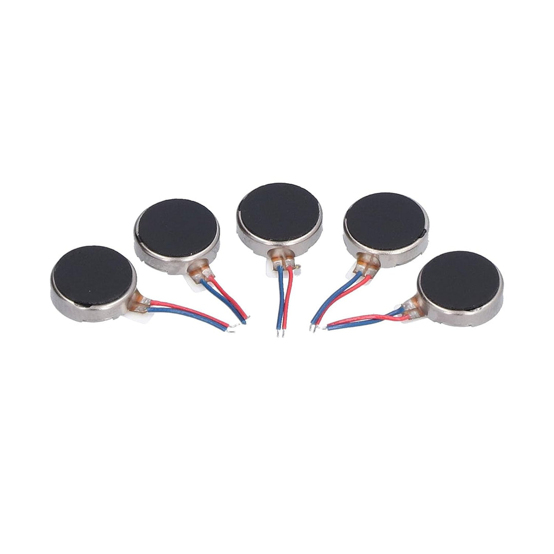 50 Stück Mini-Vibrationsmotoren DC 3V 10x2,7 Mm Anti-Interferenz Kleiner Leichter, Geräuscharmer Mik