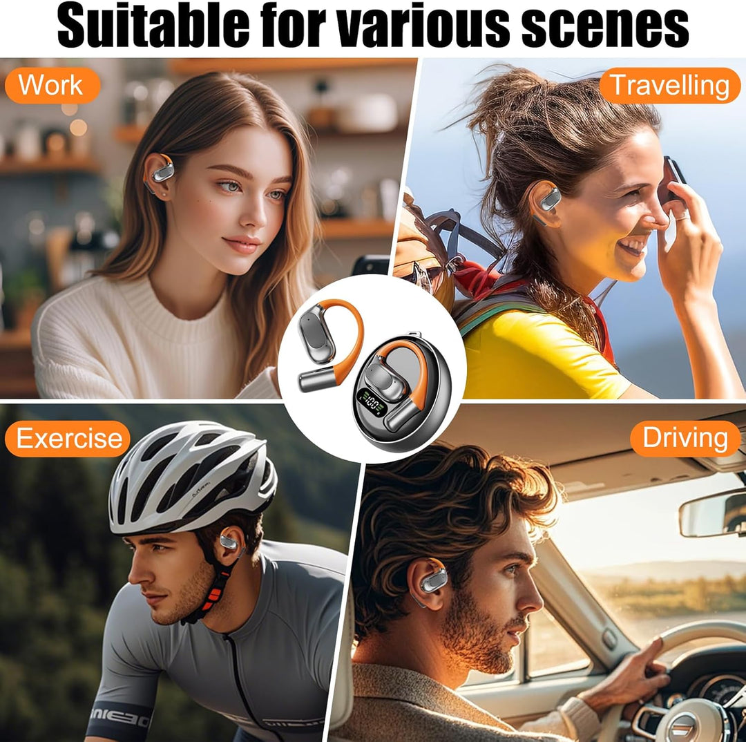 AI Kopfhörer Übersetzer, Translation Earbuds mit 144 Sprachen Übersetzung, Kabellos Bluetooth 5.4 Sp