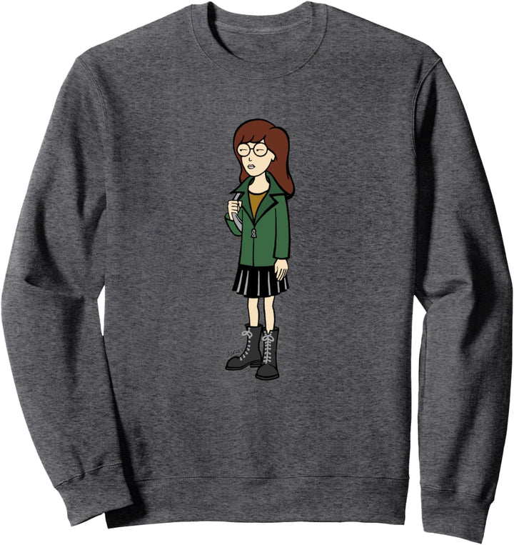 MTV Daria Whole Body Portrait Poster Sweatshirt