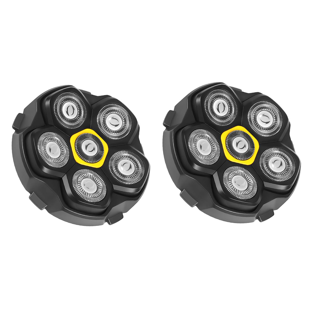 Magnetischer Rasierköpfe mit 6 Ersatzklingen für viele 6D magnetische Elektrorasierer, kompatibel mi