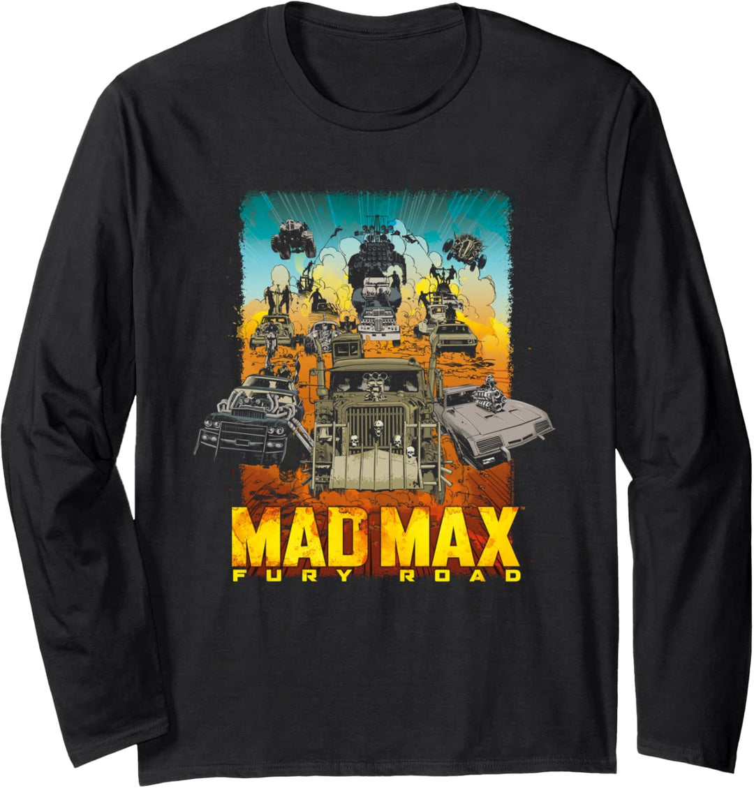WB 100: Mad Max Fury Road War Boys Attack Langarmshirt