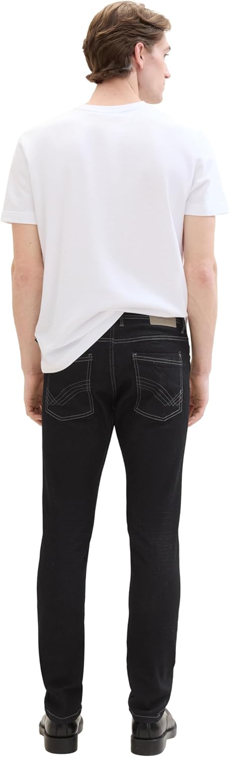 TOM TAILOR Herren Josh Regular Slim Jeans 29W / 30L 10115 - Clean Rinsed Blue Denim, 29W / 30L 10115