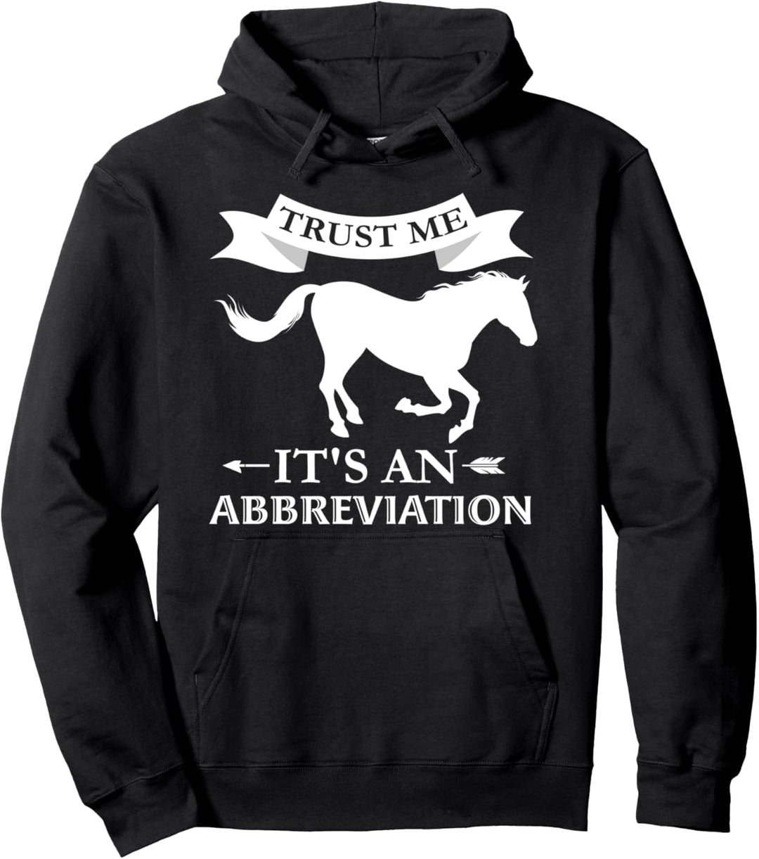 Vertraue mir, dass es ein Abkürzung reitet Pullover Hoodie