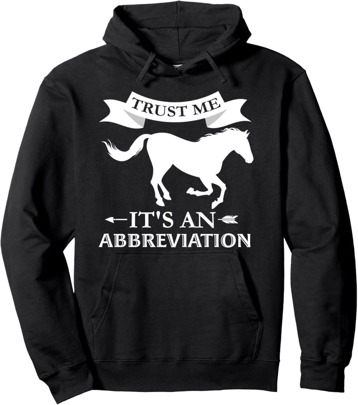 Vertraue mir, dass es ein Abkürzung reitet Pullover Hoodie
