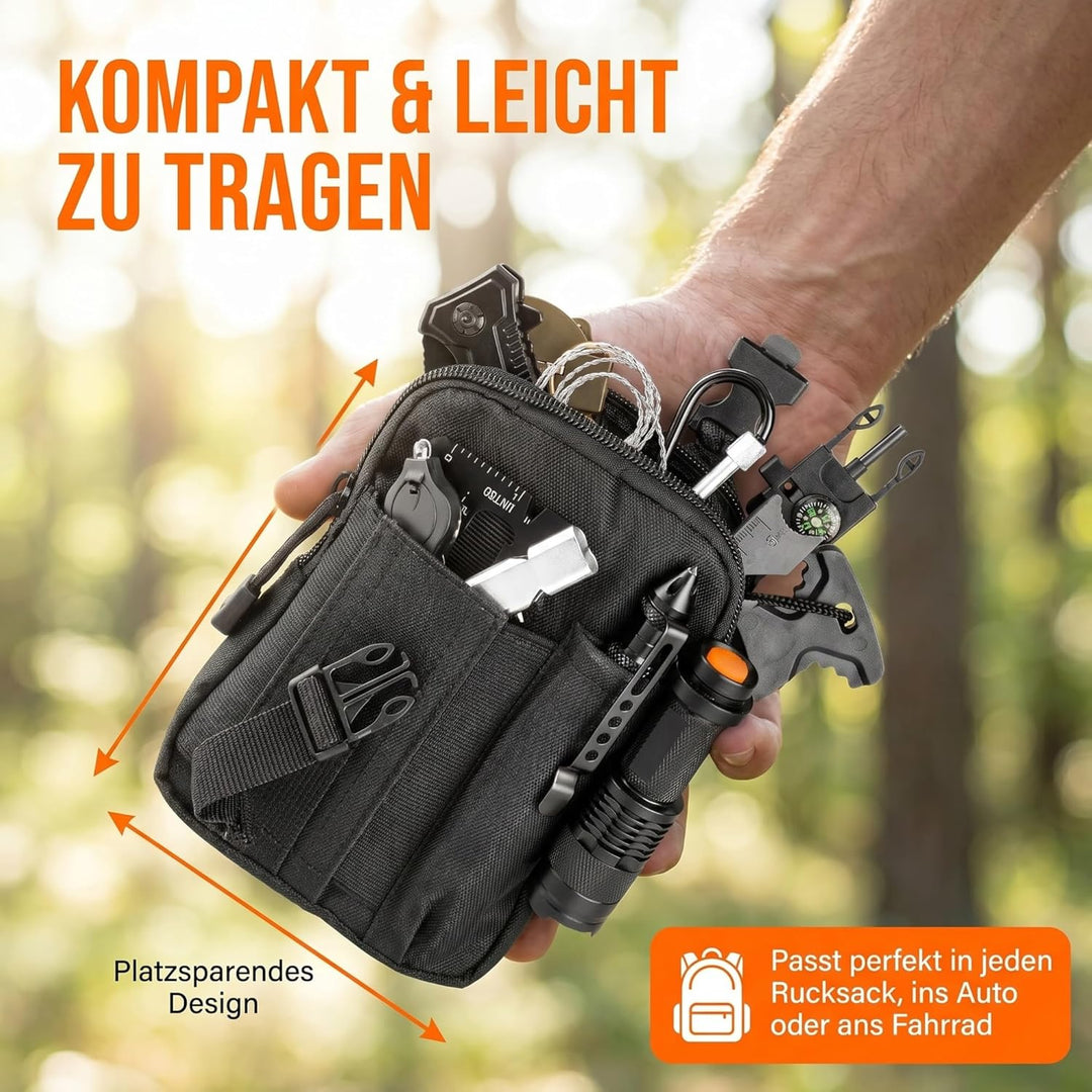 NEO TOOLS Survival Kit Geschenke für Männer Papa Freund - Vater Ehemann Geschenke Vatertag, Bruder G