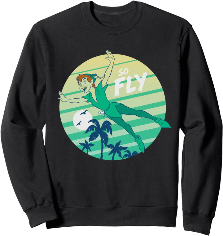 Disney Peter Pan So Fly Retro Stripes Sweatshirt
