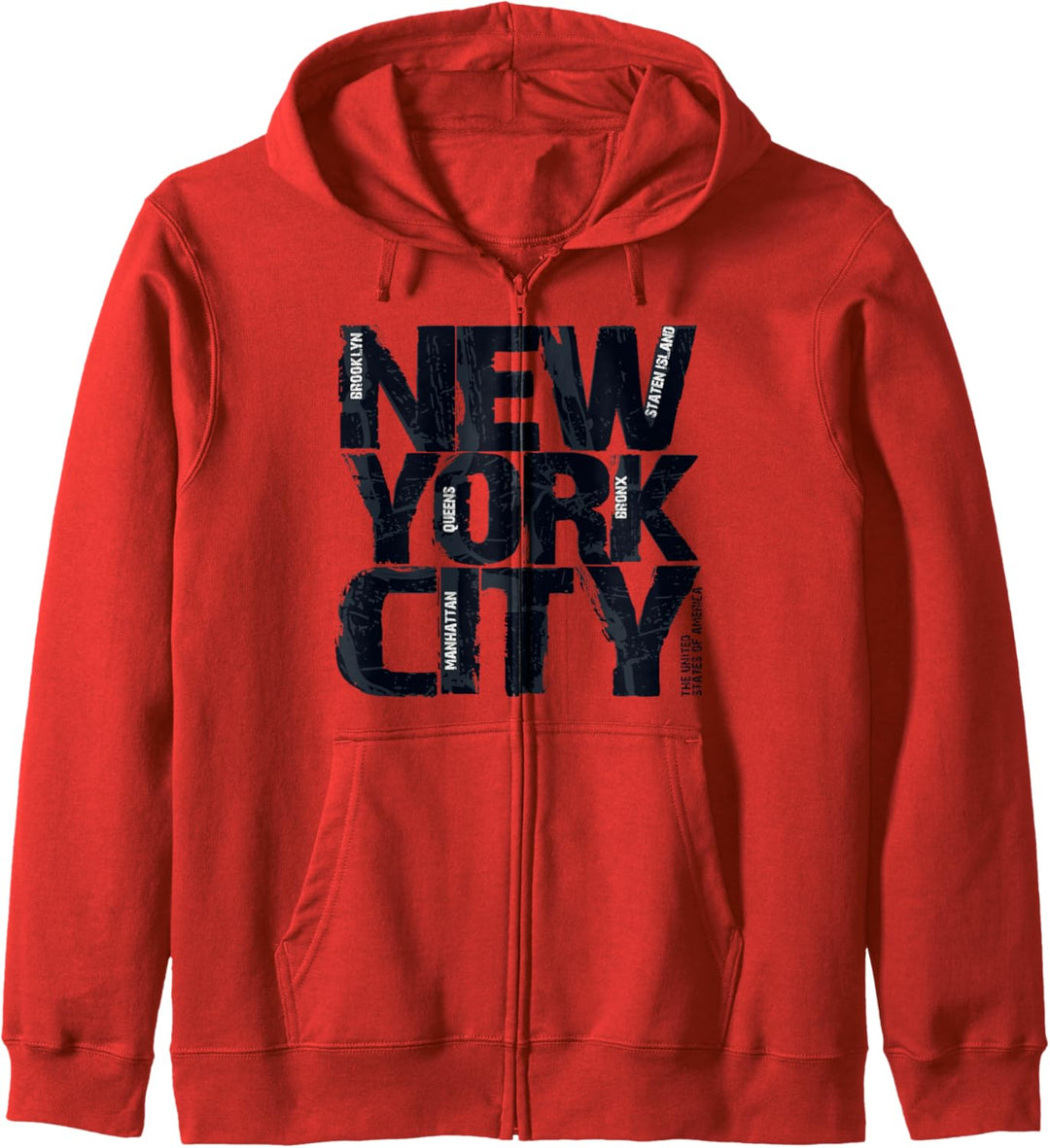 New York New Look Outfit - I Love New York, New York City Kapuzenjacke