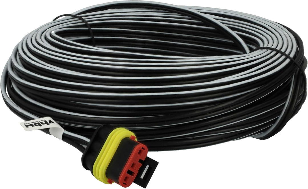 vhbw Niederspannungs-Kabel kompatibel mit Gardena SILENO R130Li (2016), R160Li (2016) Mähroboter - T
