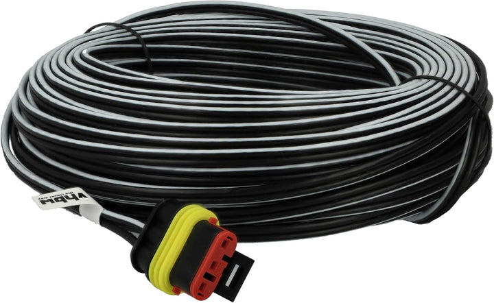 vhbw Niederspannungs-Kabel kompatibel mit Gardena SILENO R130Li (2016), R160Li (2016) Mähroboter - T