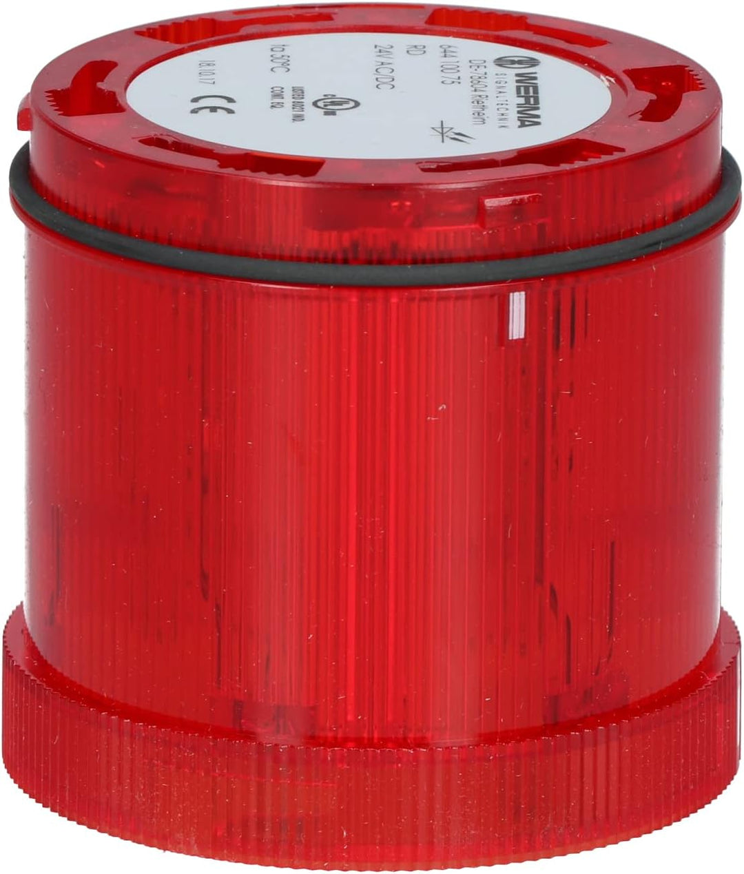 WERMA 644.100.75 RD LED-Dauerlichtelement 24VAC/DC, 24 V, Rot