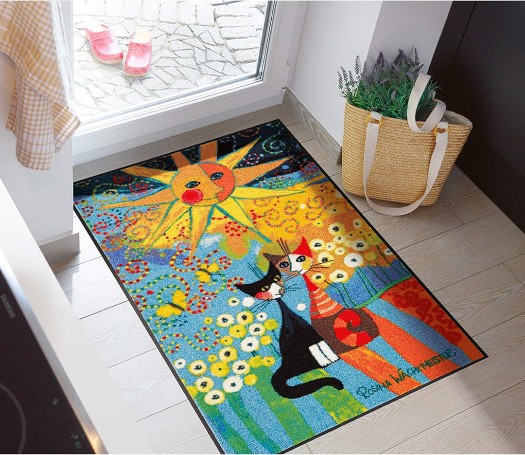 Rosina Wachtmeister Fussmatte bunt Grösse 60x85 cm