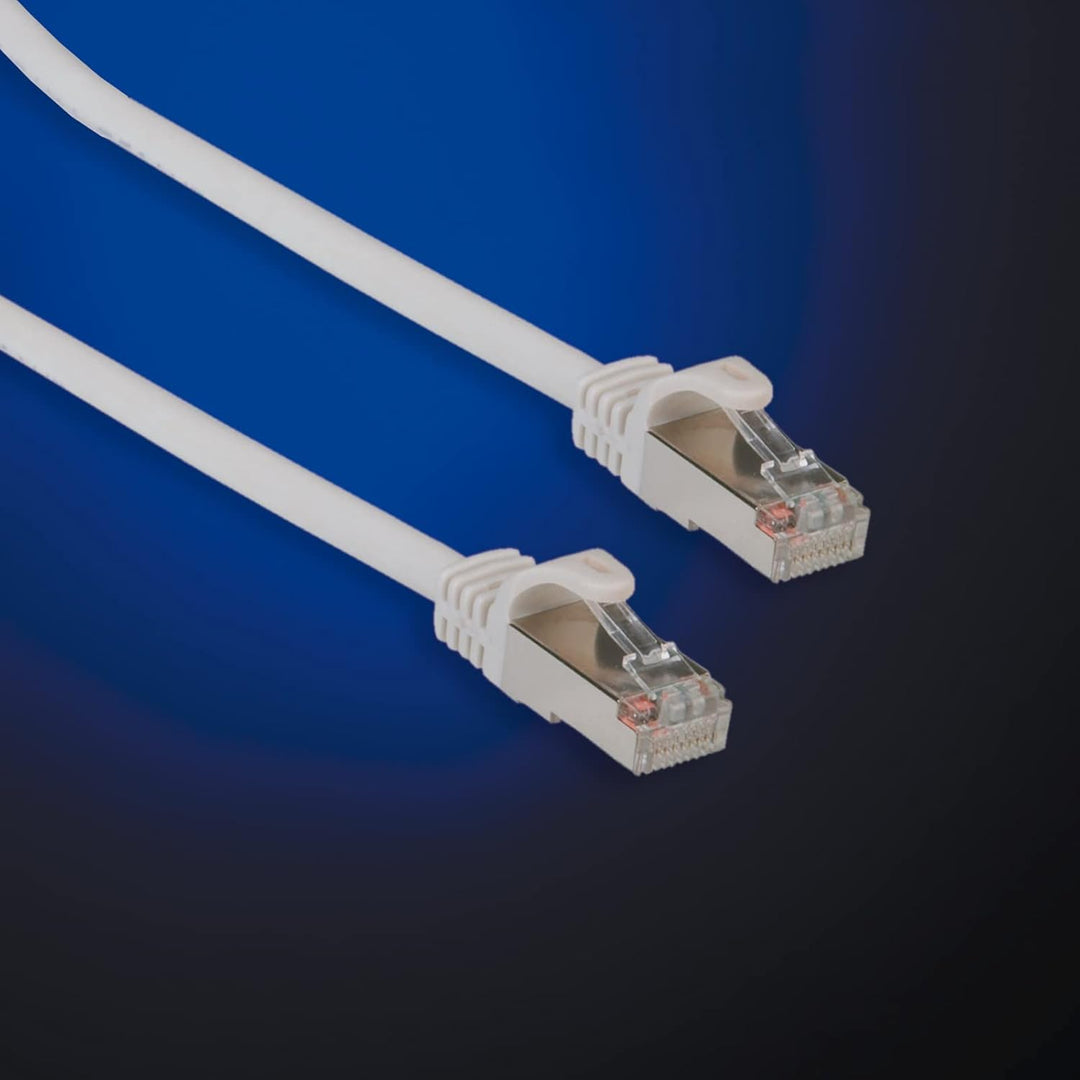 VALUE Patchkabel Kat.6 (Class E) S/FTP (PiMF), LSOH, grau, 10 m Grau 10m, Grau 10m
