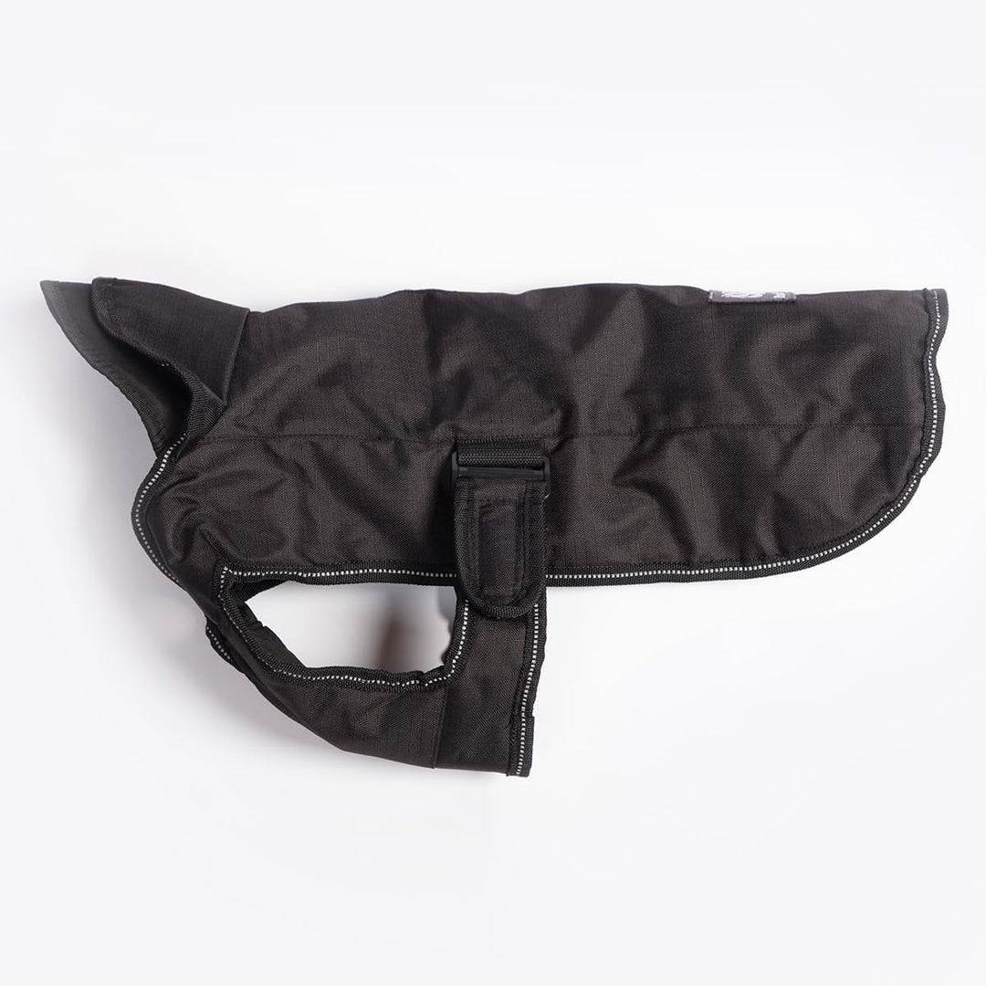 Danish Designs Black Harness 2 in 1 Utmost Hundemantel, 50 cm (20 Zoll)