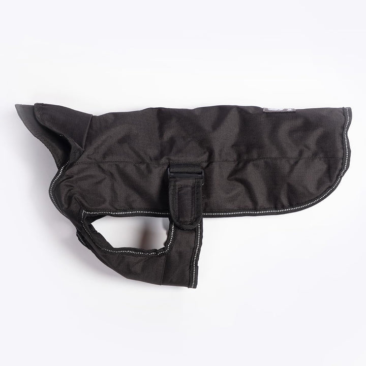 Danish Designs Black Harness 2 in 1 Utmost Hundemantel, 50 cm (20 Zoll)