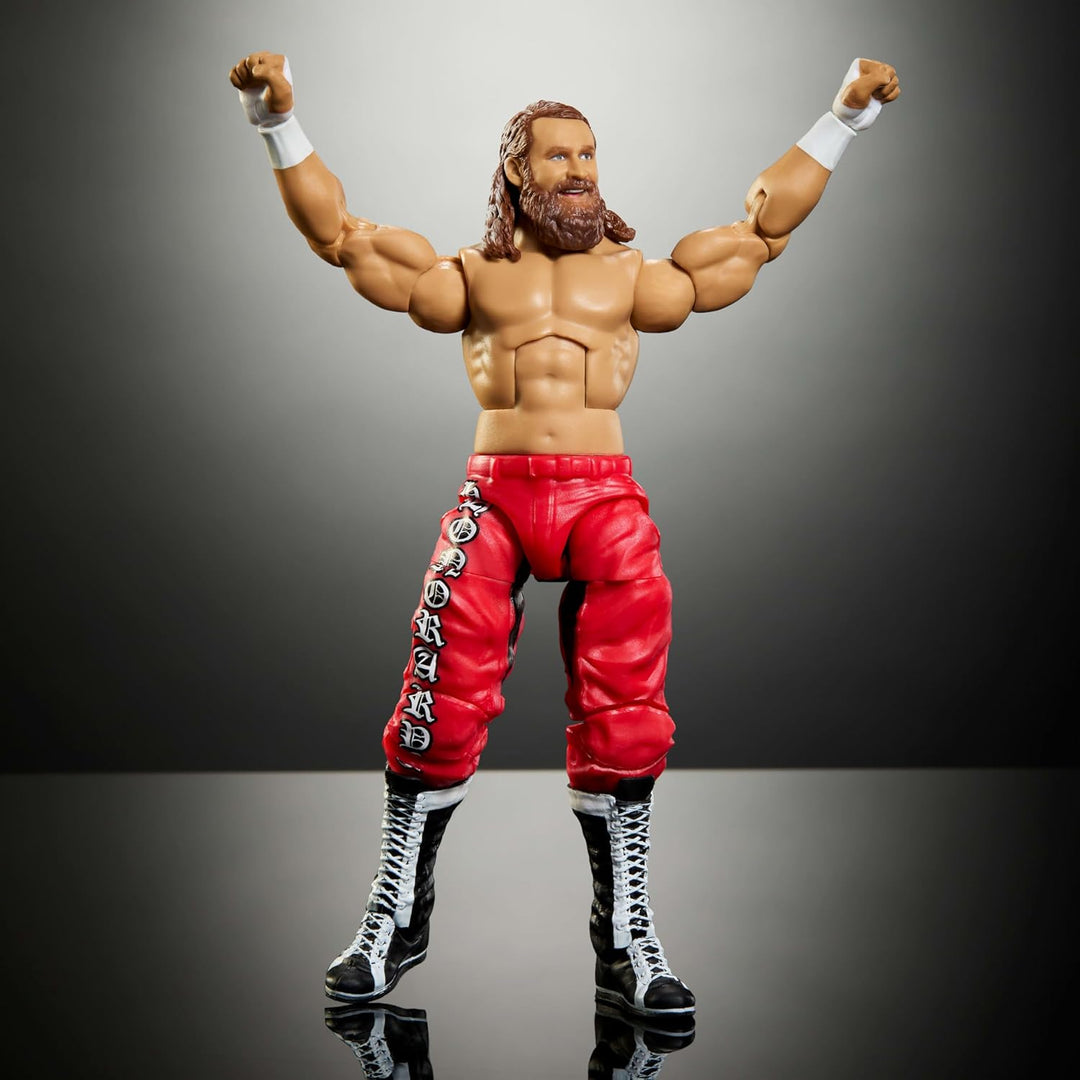 Mattel WWE Elite Collection Actionfigur & Zubehör, Premium Live Event Sami Zayn mit austauschbaren H
