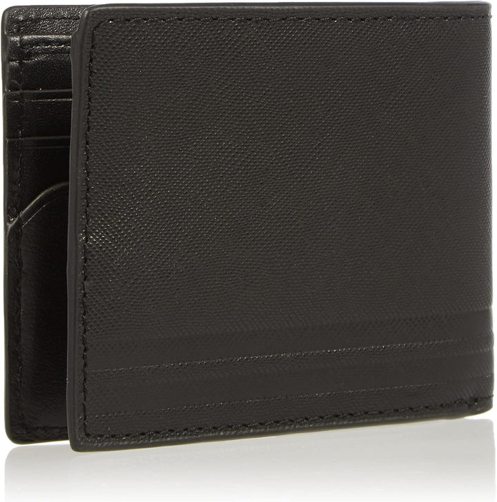 TOMMY HILFIGER Herren Th Bus Mini Cc Leder Geldbörsen, Black