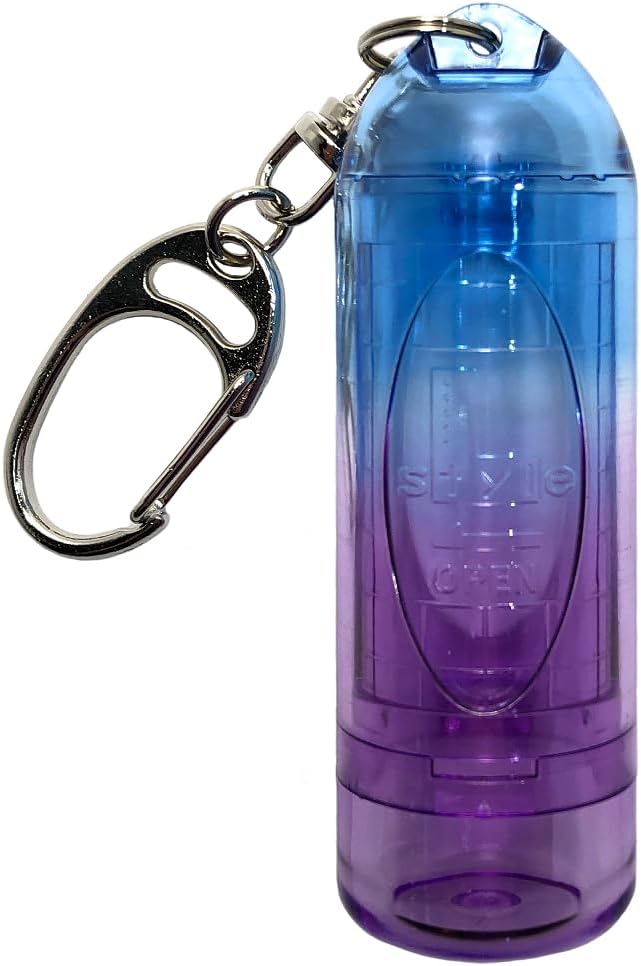L-Style - Lipstock - Spitzencase - N9 Twin Color Blau-lila, Blau-lila