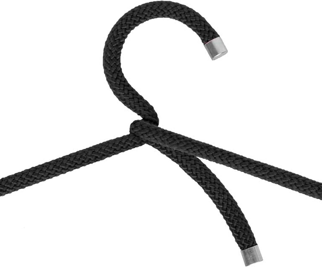 Peppermint Products Hanger | 3er Set Textil Design KLEIDERBÜGEL aus Seil | Rutschfester Designer-Büg