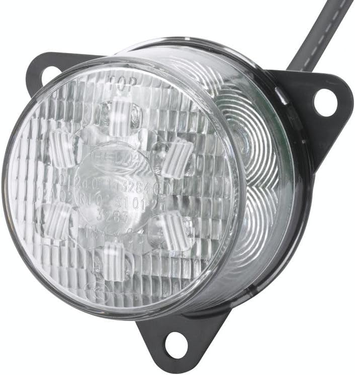 HELLA - Blinkleuchte - LED - 24V - Anbau/geschraubt - Lichtscheibenfarbe: glasklar - Kabel: 500mm -
