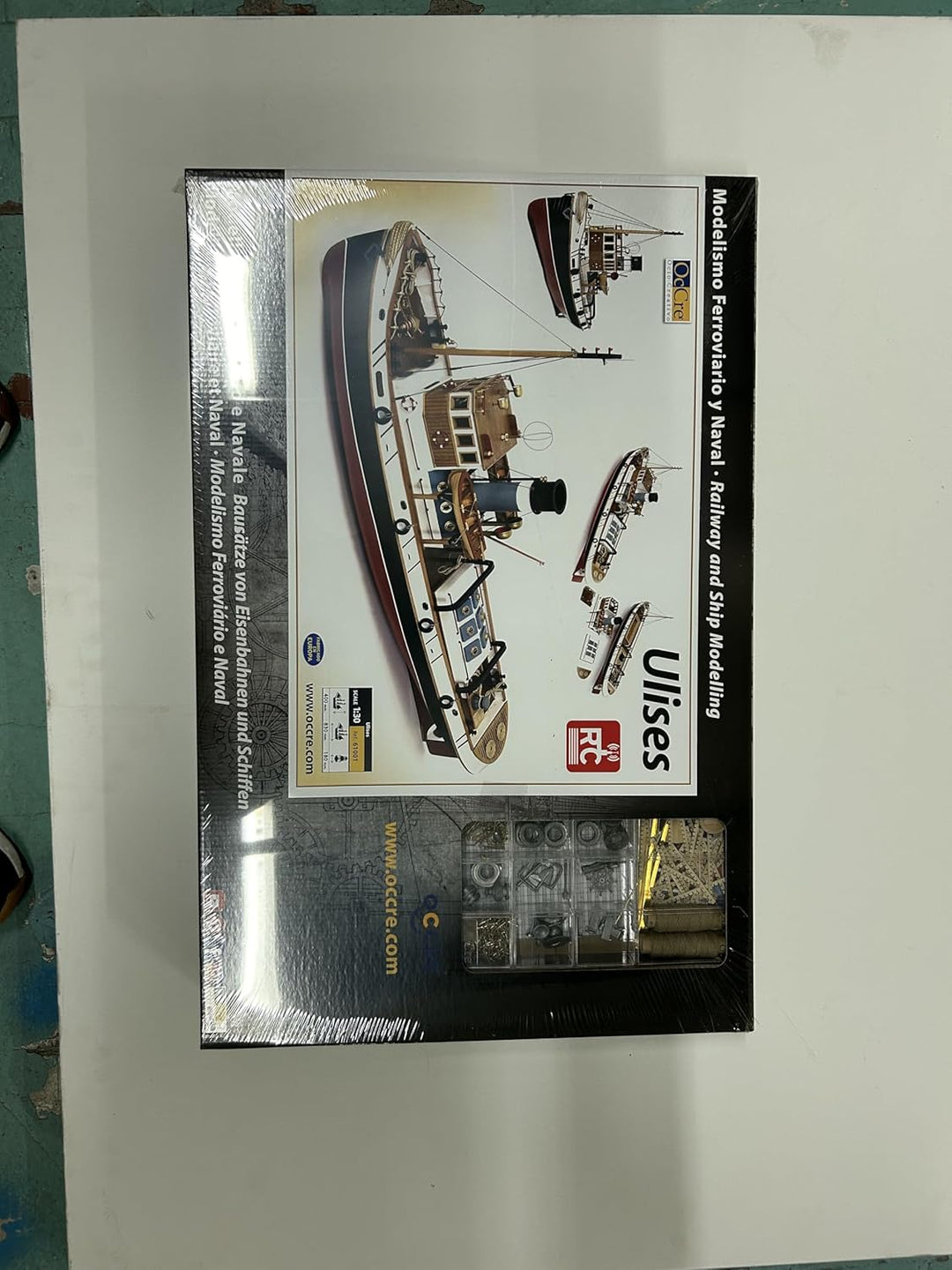 Occre 61001 Ulysess Tugboat 1:30 Scale Model Kit Modellschiffskit