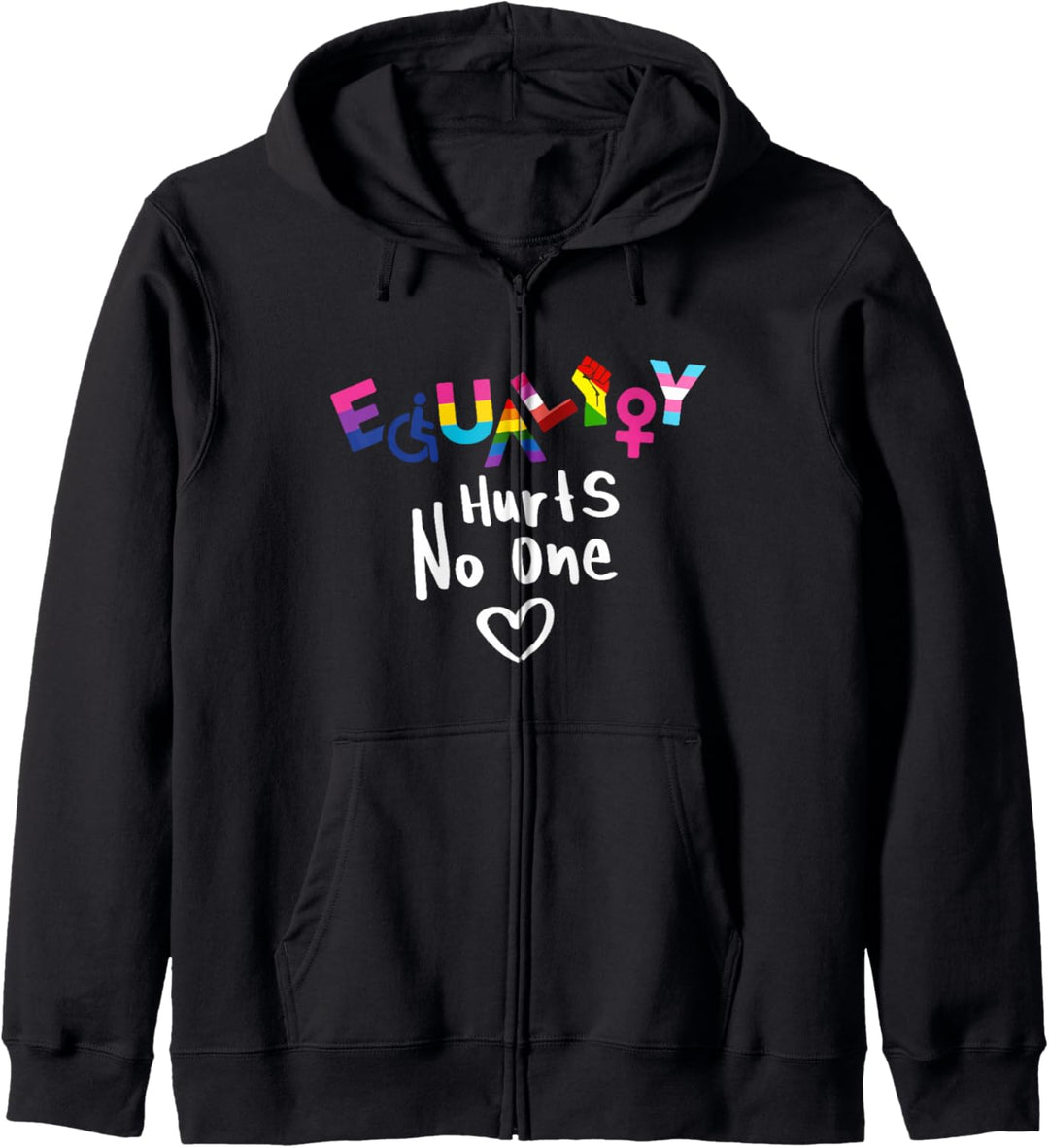 Equality Hurts No One LGBT Black Disabled Women Rights Kapuzenjacke